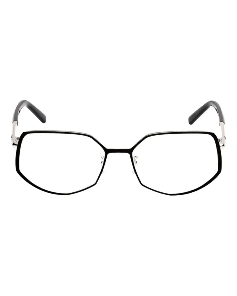 MCM geometric-frame glasses - Schwarz Schwarz