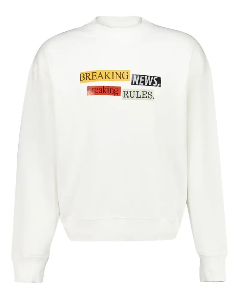 Palm Angels x LA Times Quote crew-neck sweatshirt - Weiß Weiß