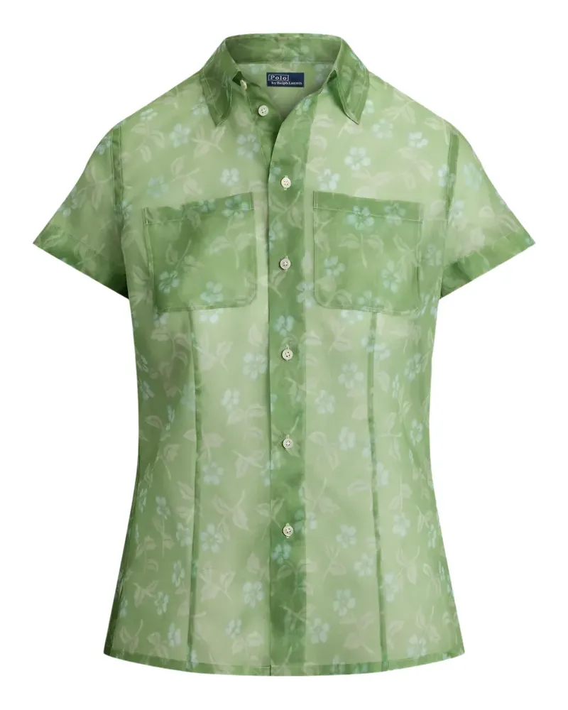 Ralph Lauren Hemd mit Sheer-Effekt - Grün Grün