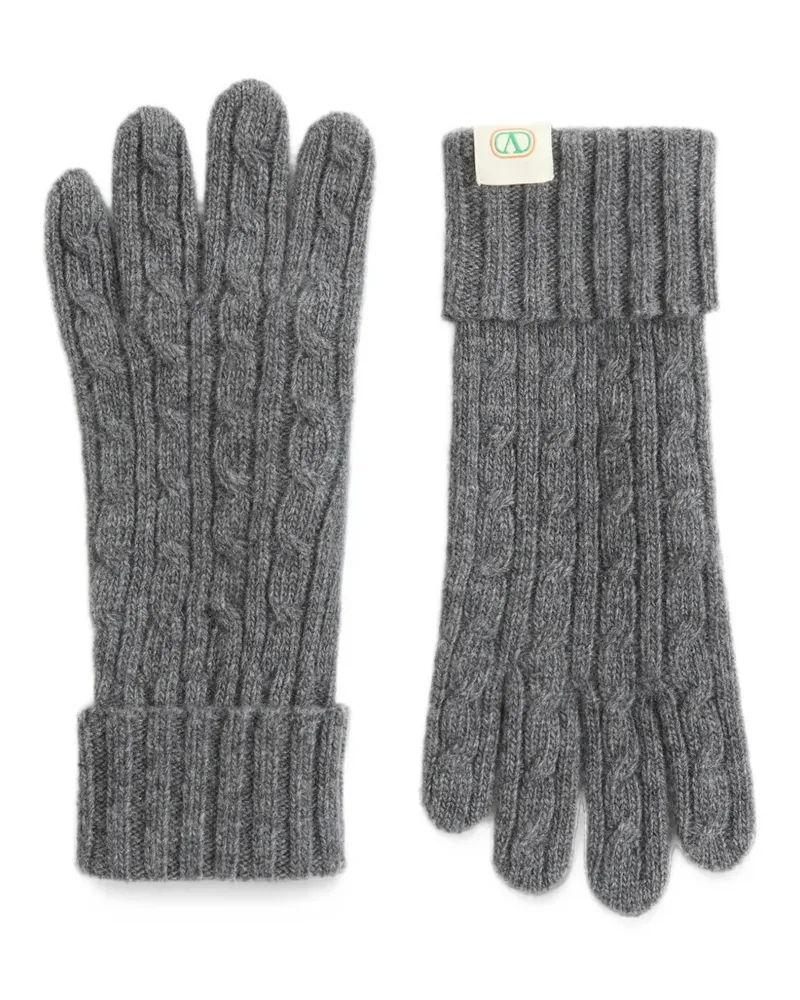 Valentino Garavani Klassische Handschuhe - Grau Grau