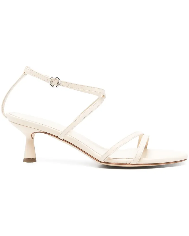 aeyde Sandalen mit Plateau - Nude Nude