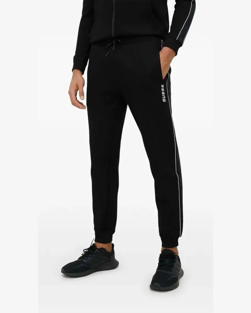 Guess Jogginghose mit Streifen - Schwarz Schwarz