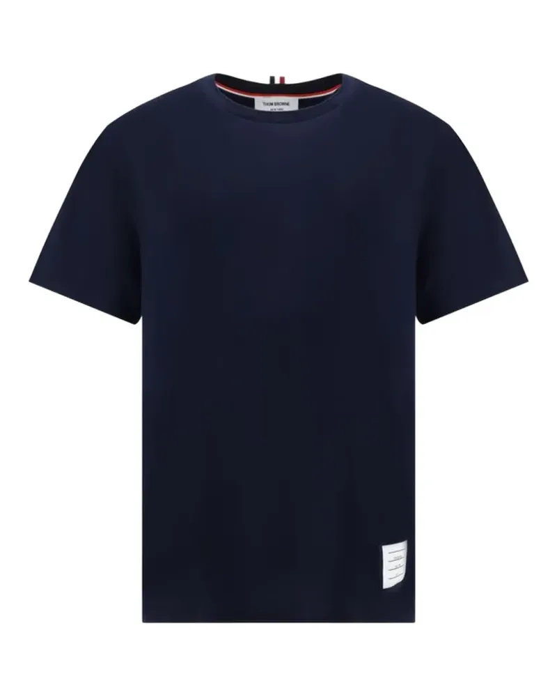 Thom Browne T-Shirt mit lockerem Schnitt - Blau Blau