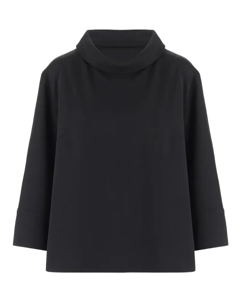 By Malene Birger Stehkragen-Pullover - Schwarz Schwarz