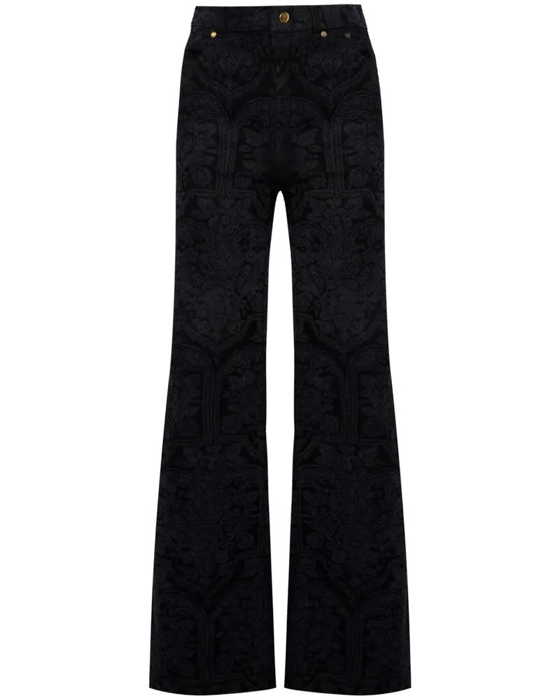 La DoubleJ Ausgestellte Jeans - Schwarz Schwarz