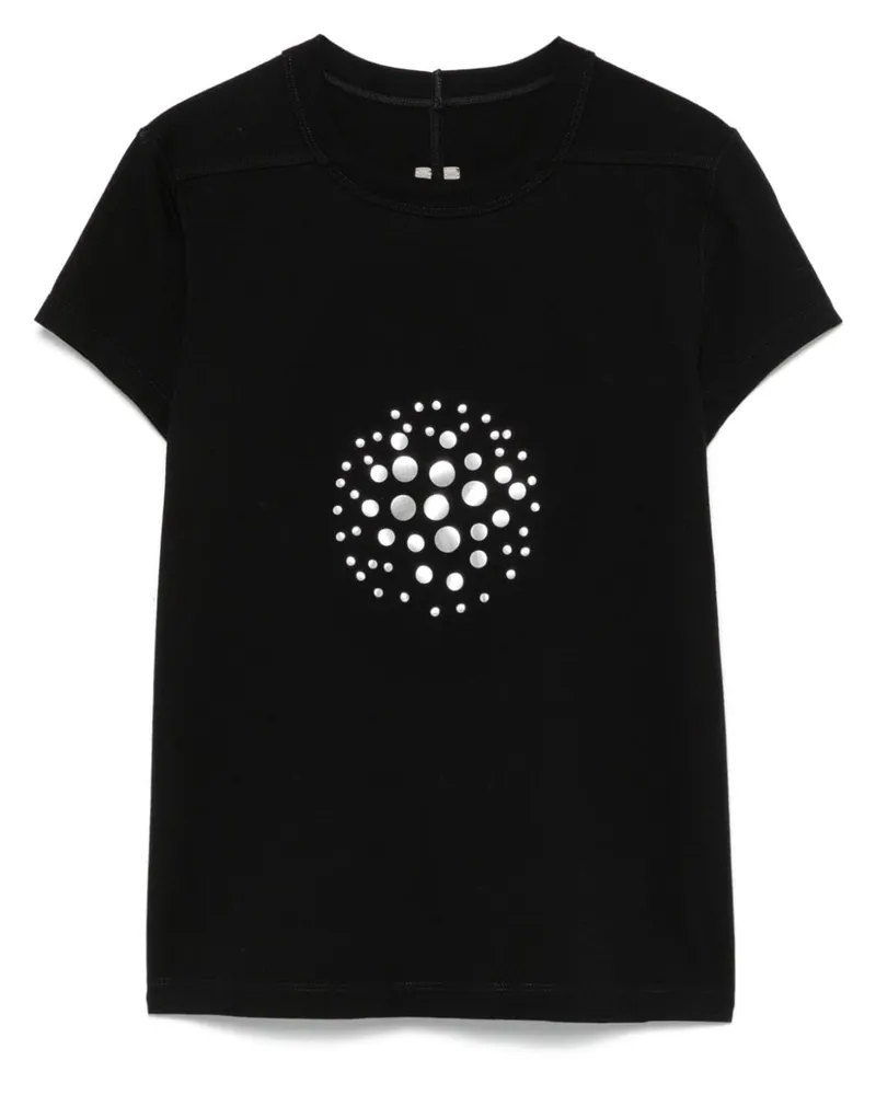 Rick Owens Level T T-Shirt - Schwarz Schwarz