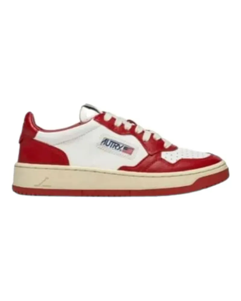 AUTRY perforated sneakers - Rot Rot