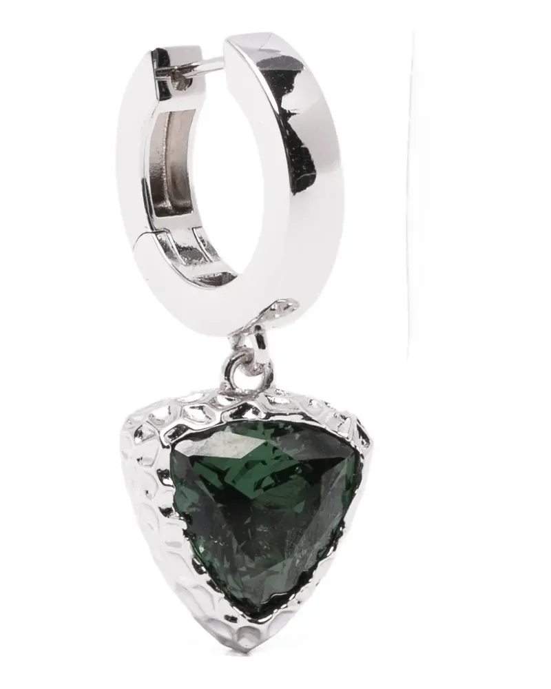DARKAI Trillion Ohrringe mit Turmalin - Silber Silber