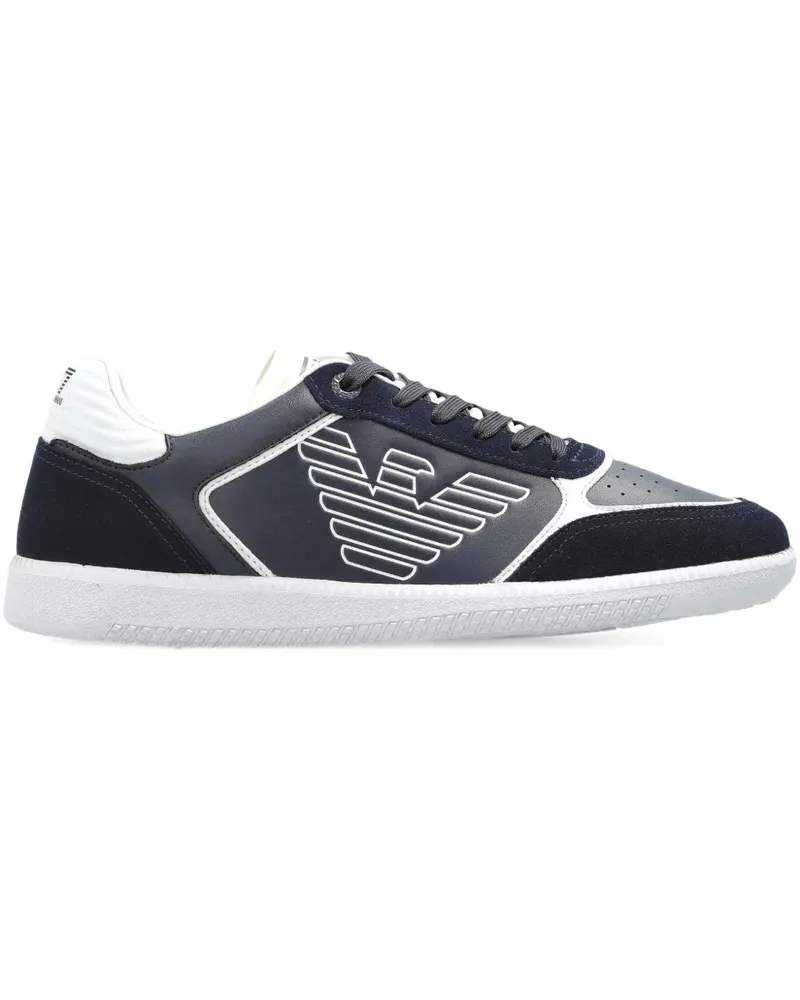 EA7 Sneakers mit Logo - Blau Blau