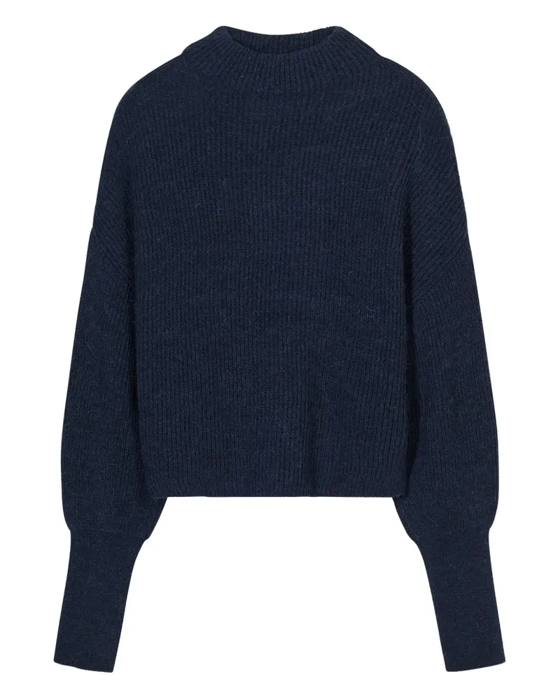 Closed Pullover mit umgeschlagenen Ärmeln - Blau Blau