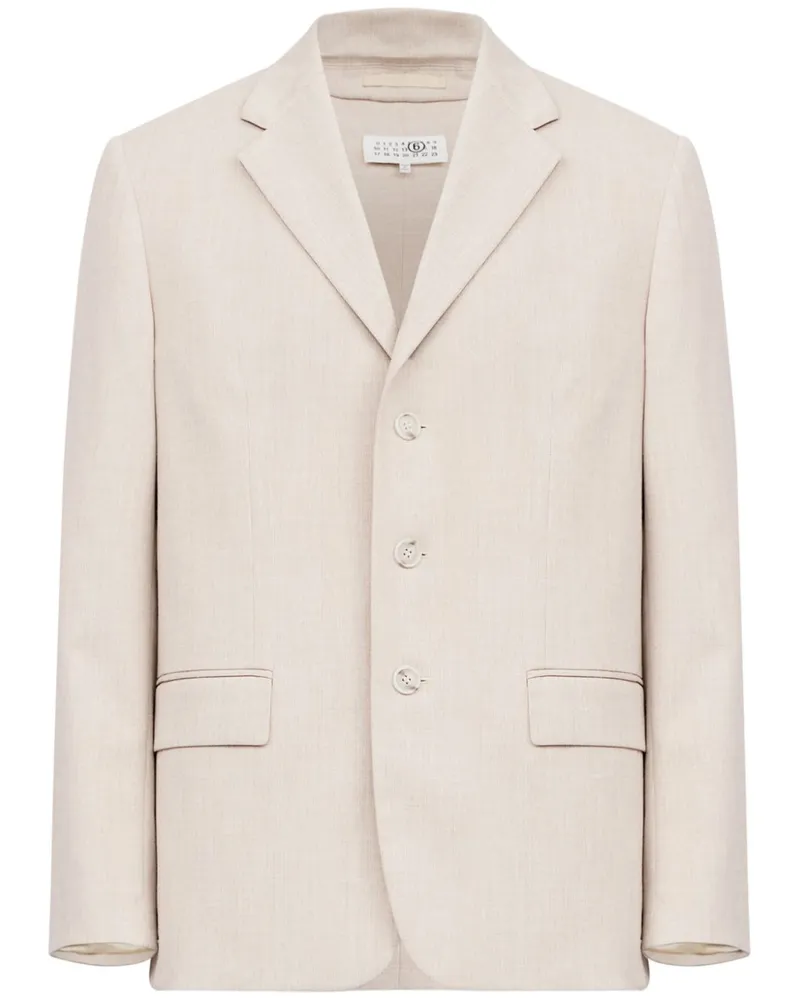 Maison Margiela Jacke im Inside-Out-Look - Nude Nude