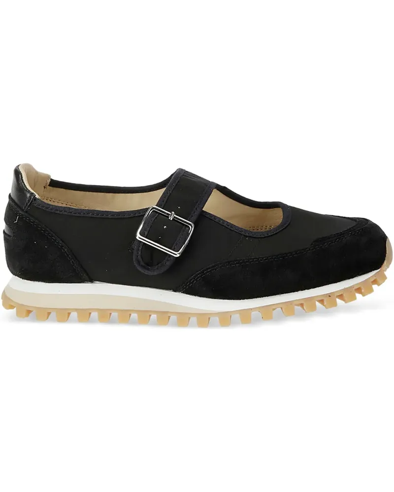 Comme des Garçons x Spalwart Sneakers mit Schnalle - Schwarz Schwarz