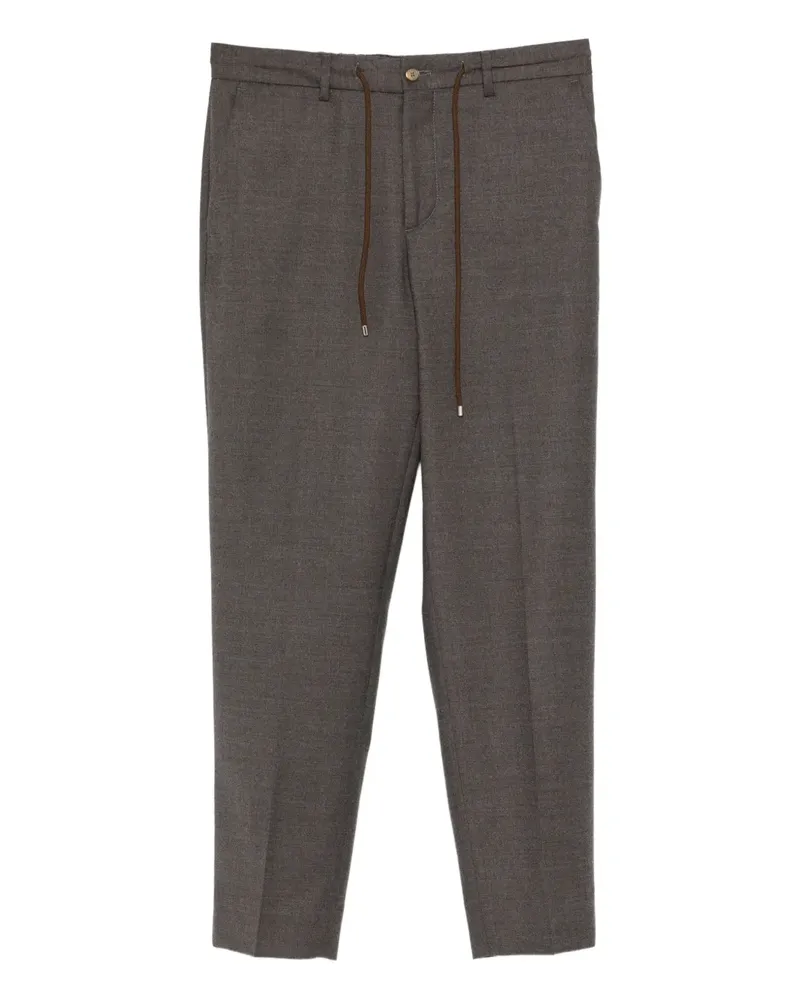 Briglia 1949 drawstring trousers - Braun Braun