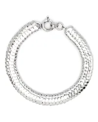 Isabel Marant Choker mit Schuppeneffekt Silber