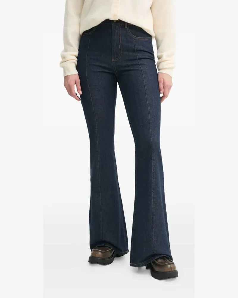 Gestuz Jeans aus Baumwollstretch - Blau Blau