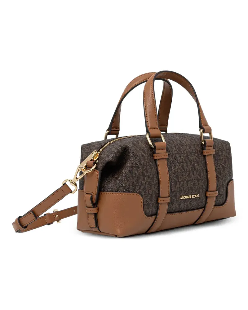Michael Kors Schultertasche mit Monogramm-Print - Braun Braun