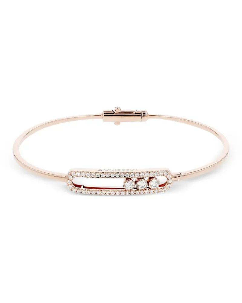Messika 2010 Move Armreif mit Diamanten - Rosa Rosa