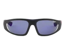 Linea Rossa Sonnenbrille mit Logo - Schwarz