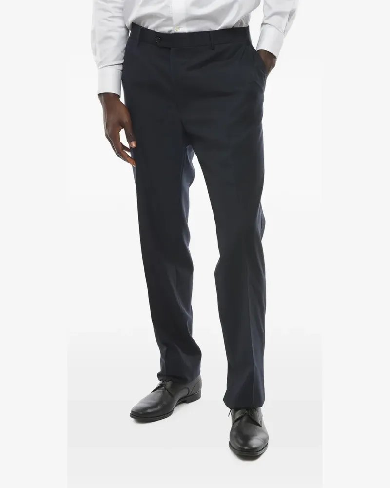 Corneliani Mantua belt-loop trousers - Blau Blau