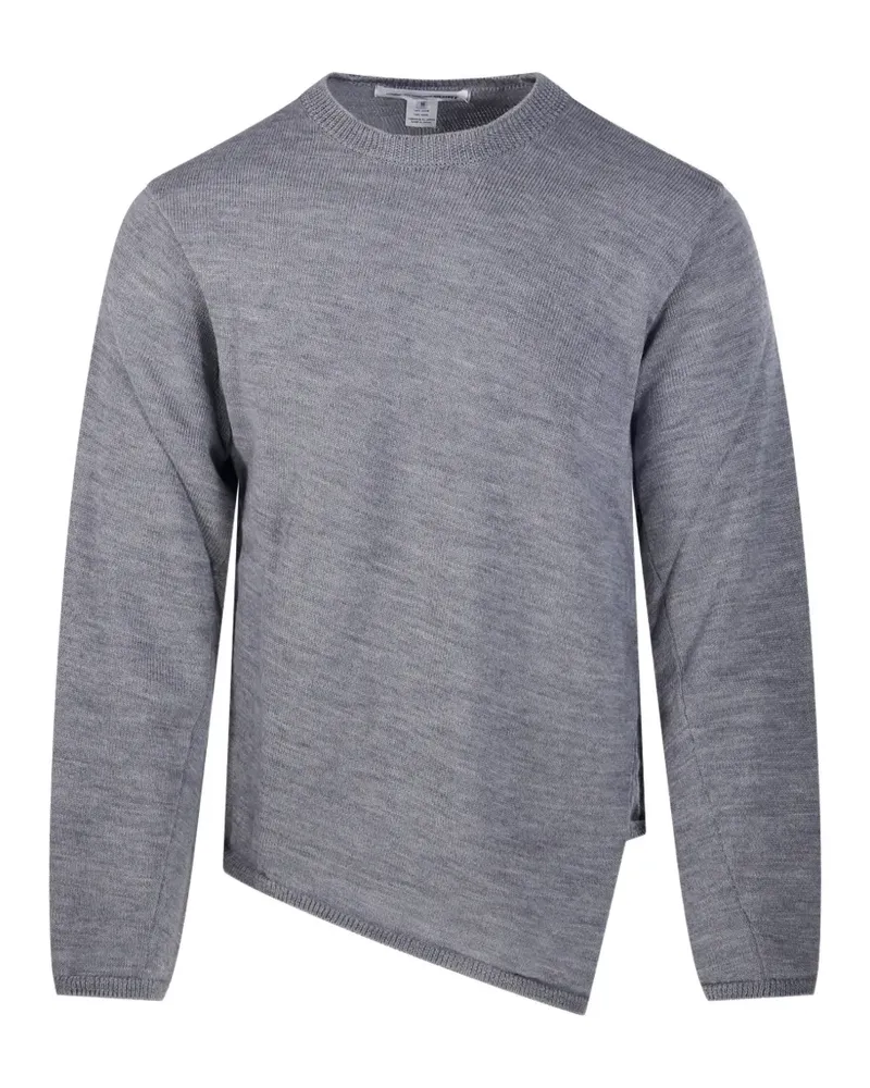 Comme des Garçons Asymmetrischer Pullover - Grau Grau