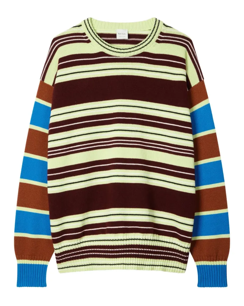 Paul Smith Mixed Stripe knitted sweater - Braun Braun