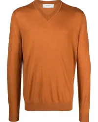 Pringle of Scotland Pullover mit V-Ausschnitt Orange