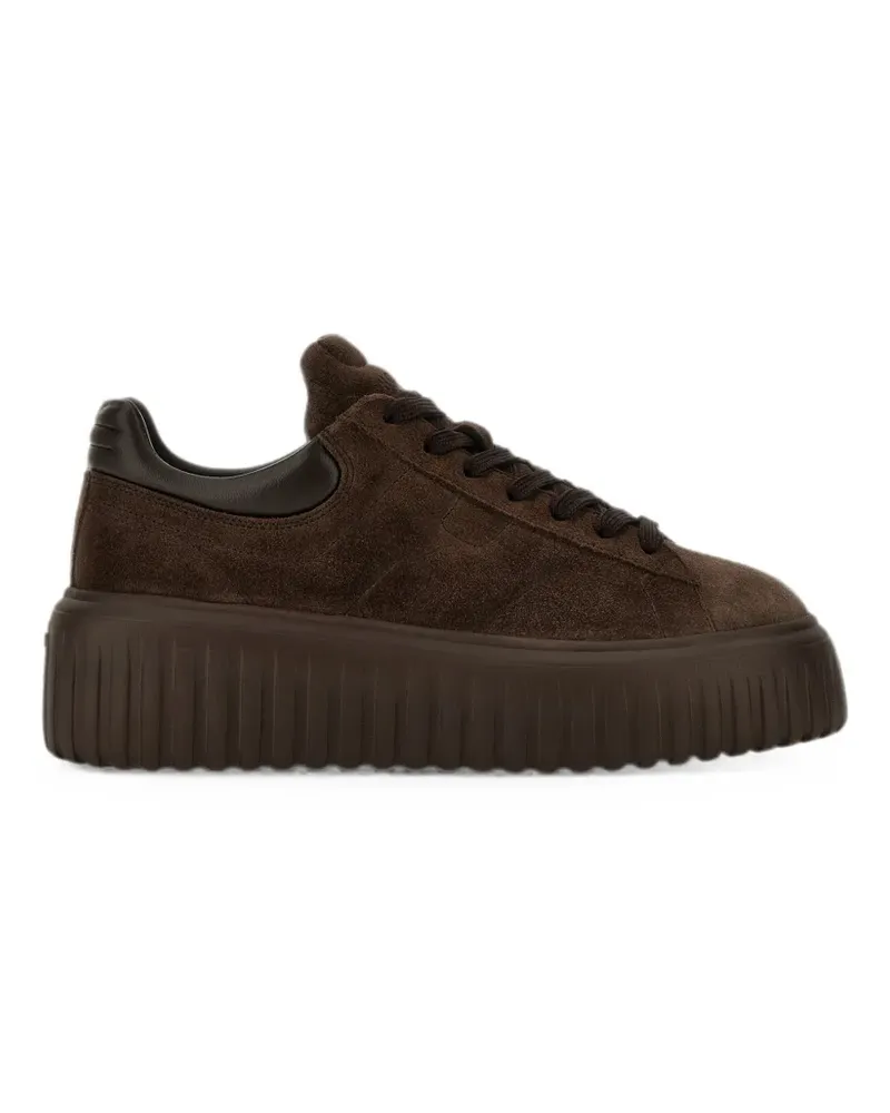Hogan H-Stripes Sneakers - Braun Braun