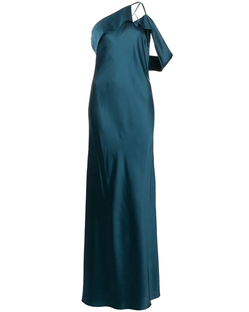 mason by michelle mason Asymmetrisches Abendkleid - Blau Blau