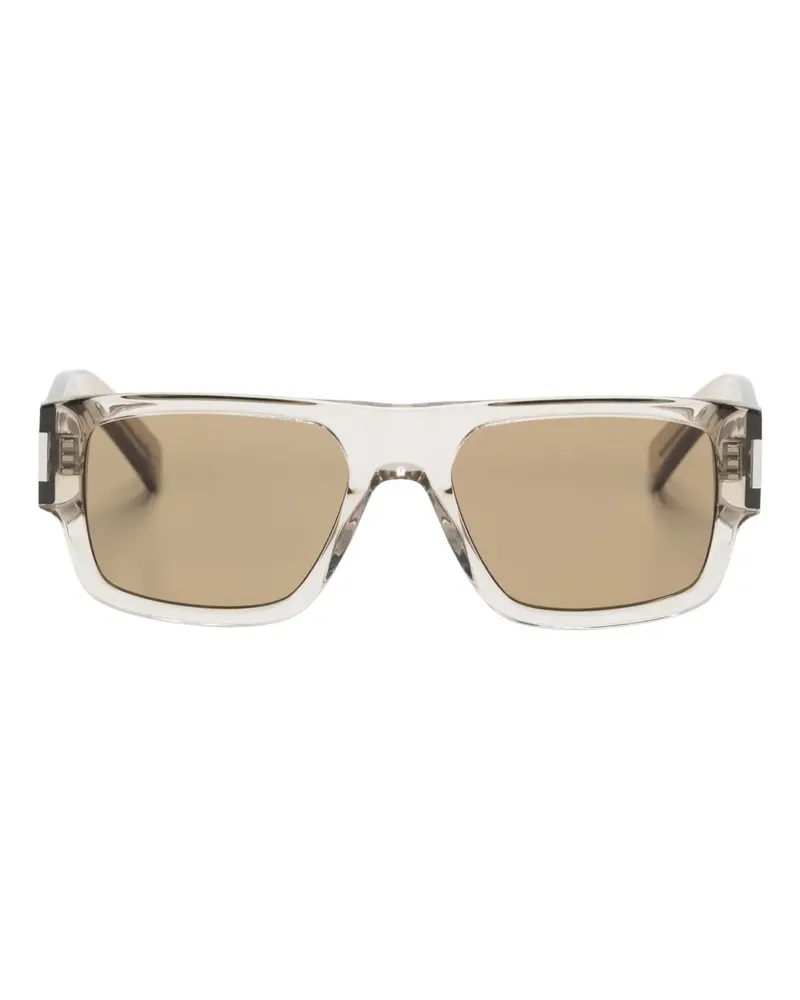 Saint Laurent Eckige SL659 Sonnenbrille - Grau Grau