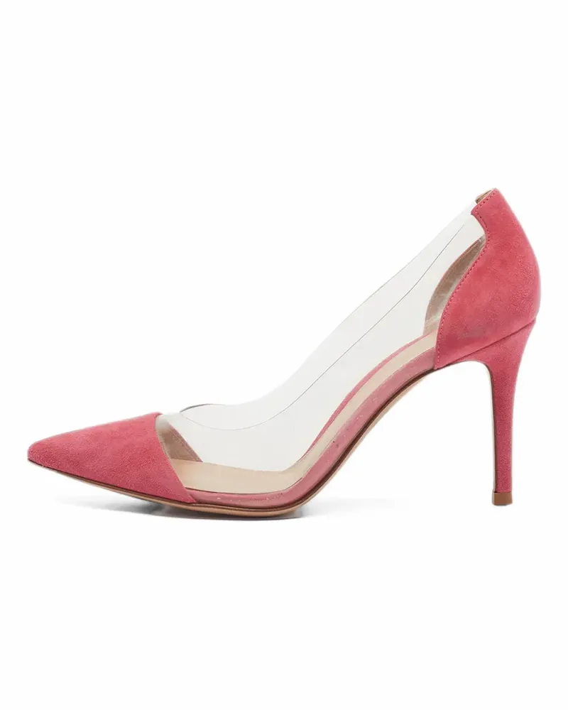 Gianvito Rossi Pumps mit spitzer Kappe 70mm - Rosa Rosa