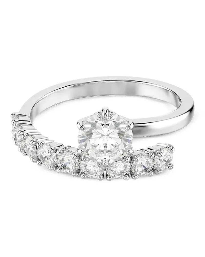Swarovski Matrix Wickelring mit Zirkonia - Silber Silber