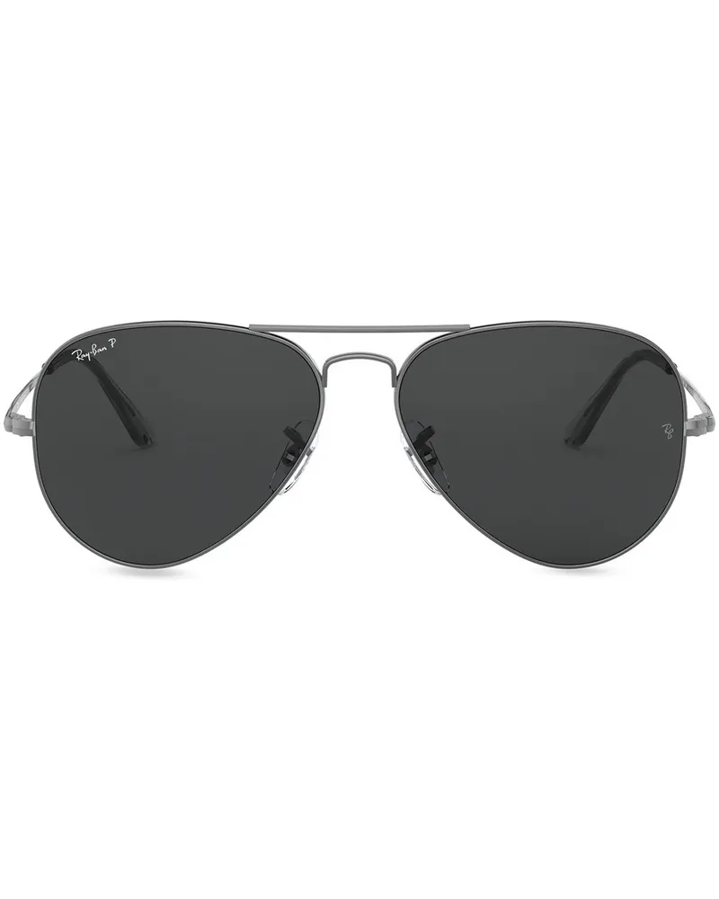 Ray Ban Aviator Metal II Sonnenbrille - Grau Grau