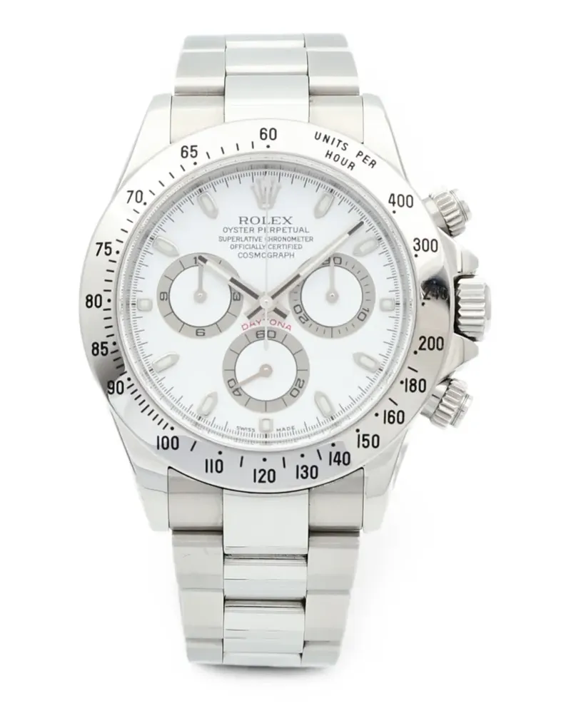 Rolex Daytona Armbanduhr 40mm - Weiß Weiß