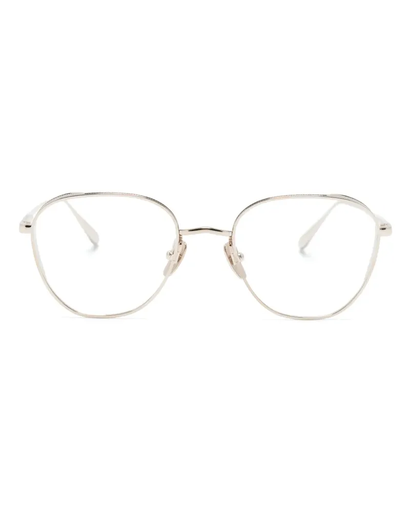 Linda Farrow Eckige Hardy Brille - Gold Gold