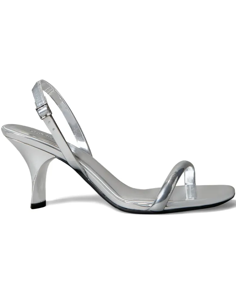 Calvin Klein slingback strap sandals - Silber Silber