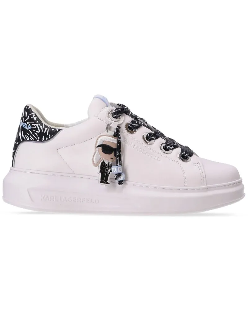 Karl Lagerfeld Kapri Sneakers - Weiß Weiß