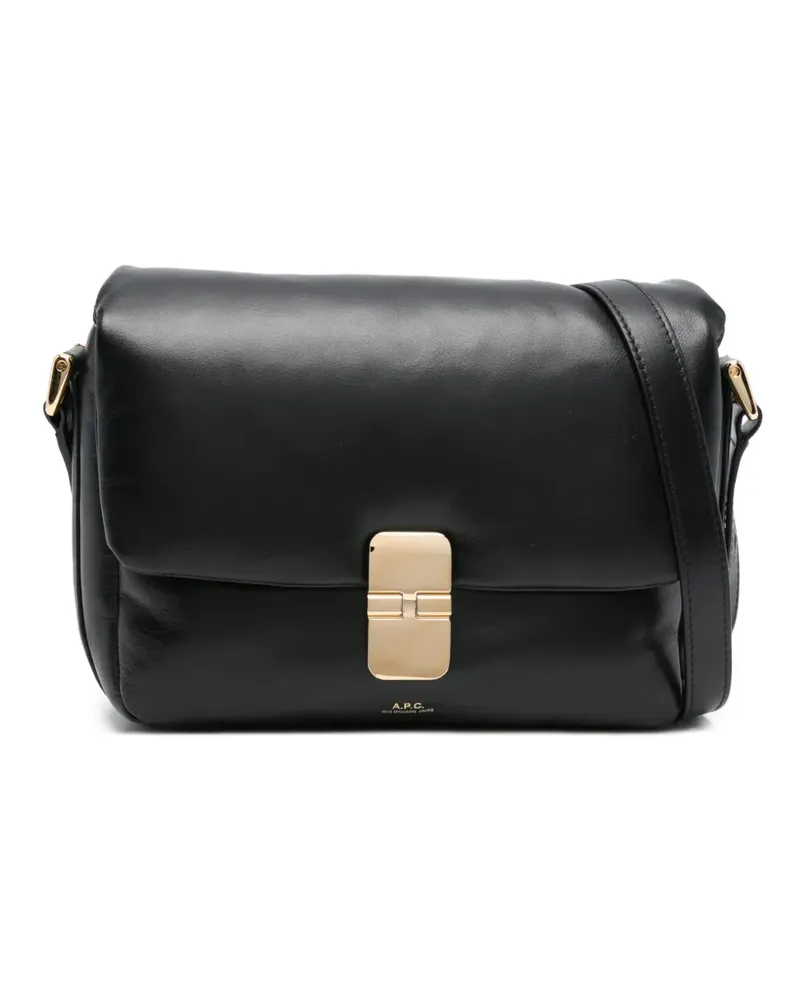 A.P.C. Grace Schultertasche - Schwarz Schwarz