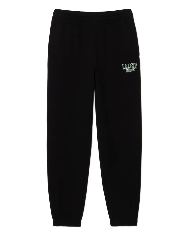 Lacoste embroidered logo track pants - Schwarz Schwarz