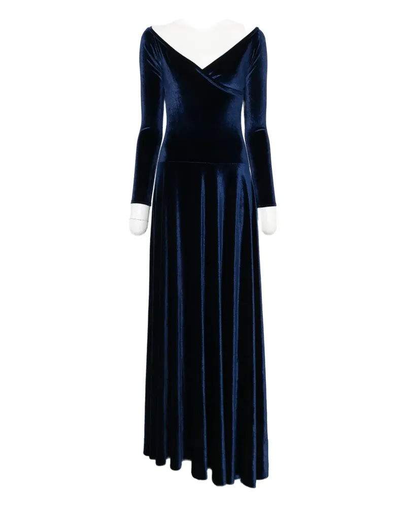 ATU Body Couture velvet gown - Blau Blau