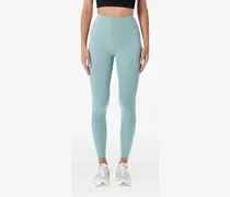 Leggings mit hohem Bund - Blau