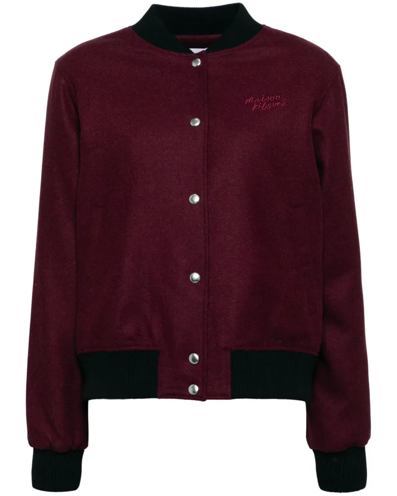 Kitsuné Teddy Blouson - Rot Rot