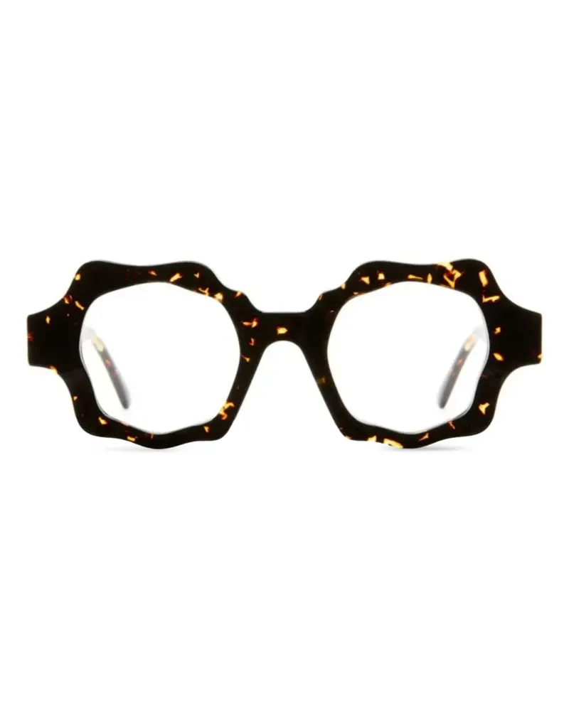 KUBORAUM geometric-frame glasses - Braun Braun