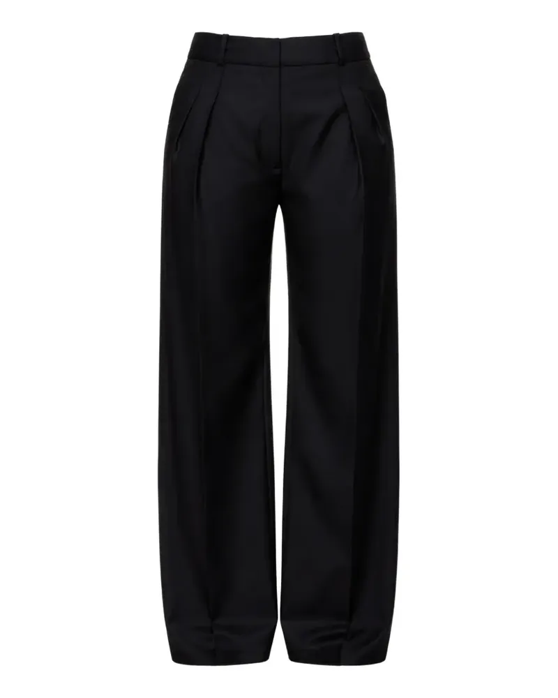 LOULOU straight-leg trousers - Schwarz Schwarz