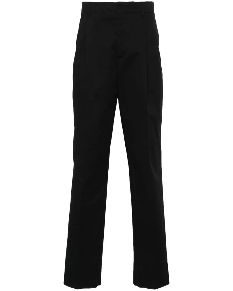 LARDINI Tapered-Chino - Schwarz Schwarz
