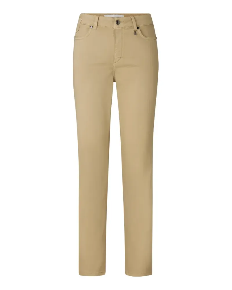 Bogner Julie Hose mit Logo-Patch - Nude Nude