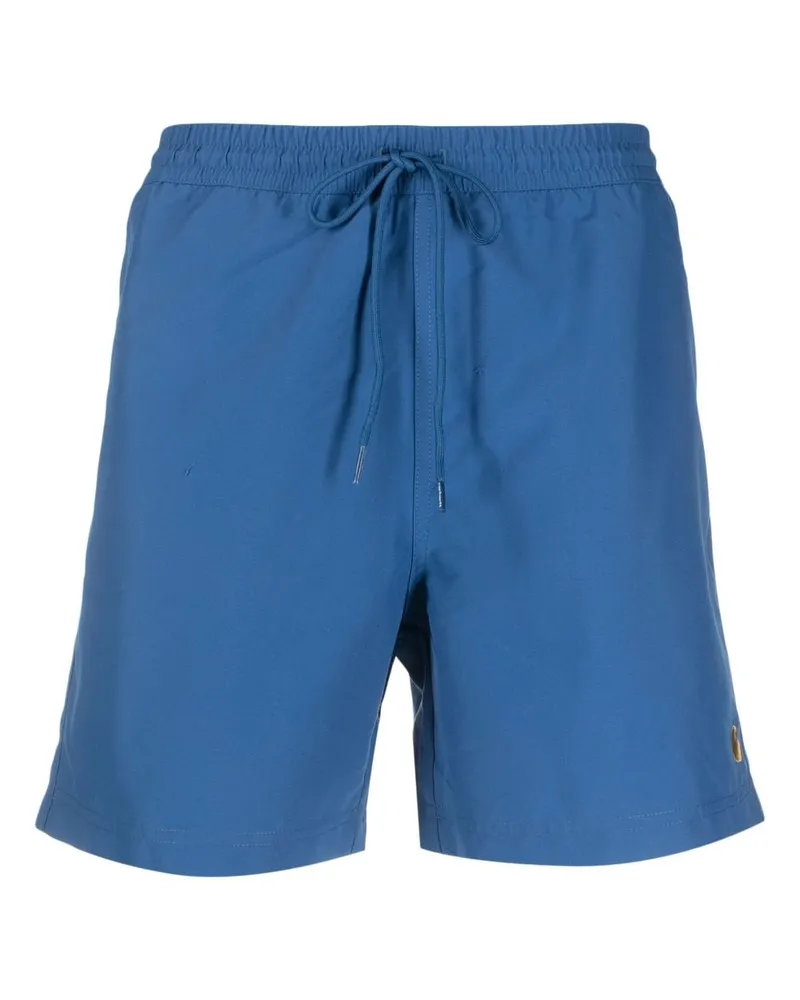 Carhartt WIP Chase Badeshorts Blau