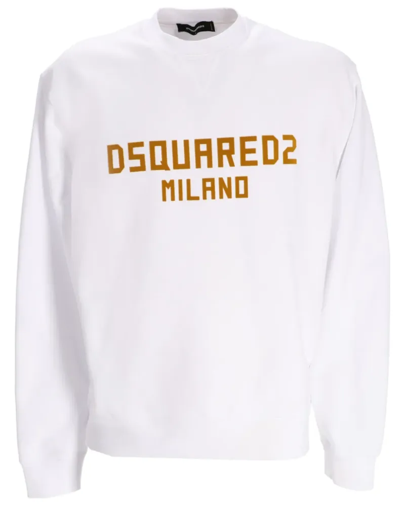 Dsquared2 Milano Sweatshirt - Weiß Weiß