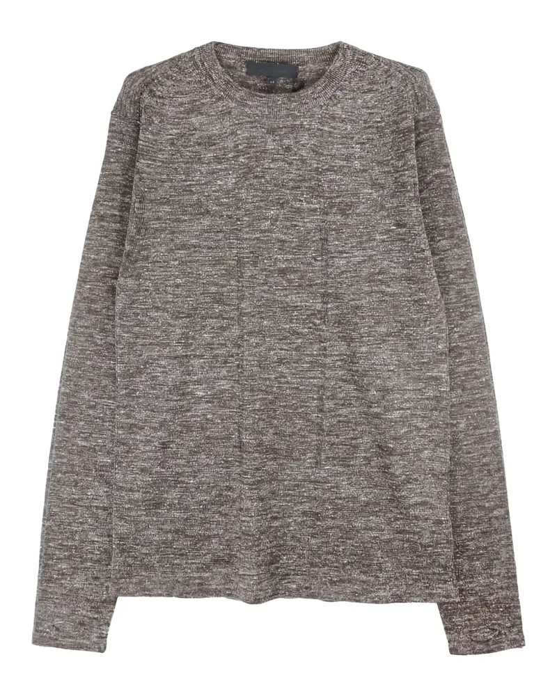 Omar Afridi Landes long-sleeve T-shirt - Braun Braun