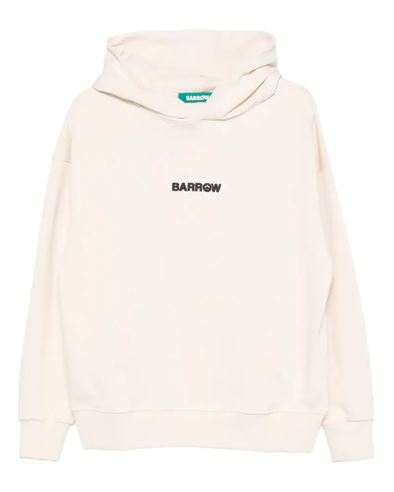 BARROW Hoodie mit Teddy-Print - Nude Nude