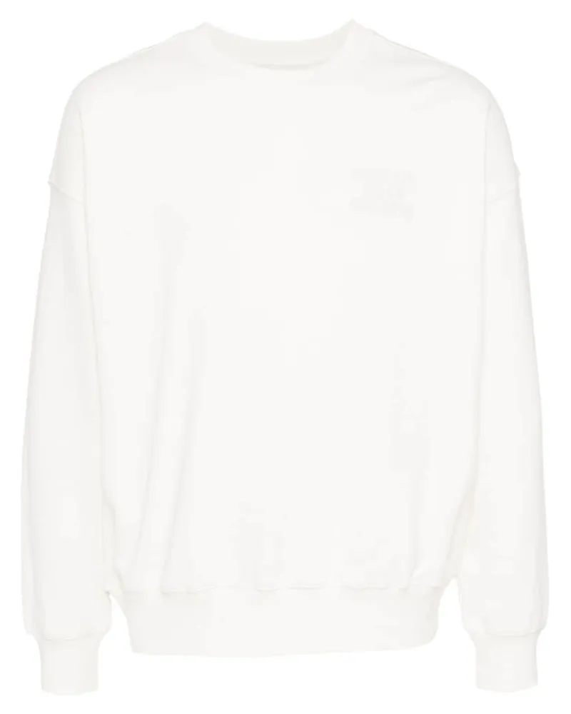 Musium Div. Sweatshirt mit Pixel-Grafik - Nude Nude